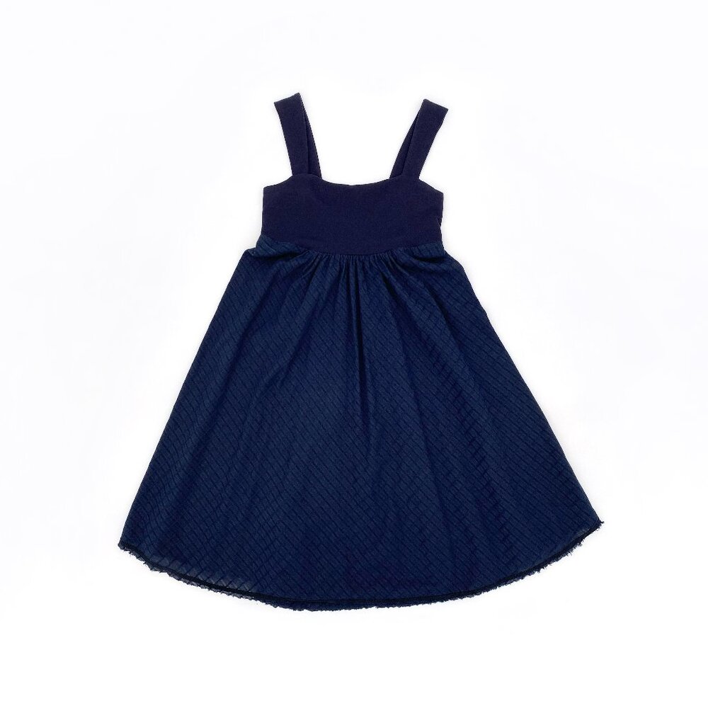 VINTAGE Susana Monaco | Cotton Babydoll Wide Strap Mini Dress | VERY GOOD!